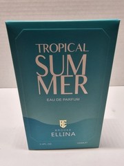 Brooke Ellina Tropical Summer Eau de Parfum Spray Regular Size 3.4 fl oz