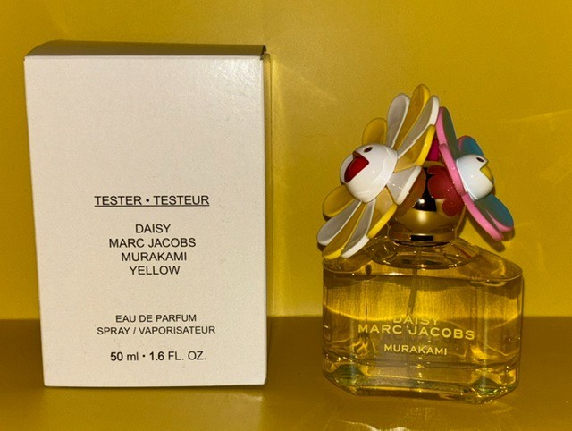 MARC JACOBS DAISY MURAKAMI YELLOW EAU DE PARFUM SPRAY FOR WOMEN 1.6 Oz / 50 ml