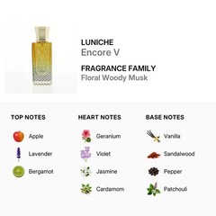Luniche Ladies Encore V Extrait de Parfum Spray 2.7 oz (Tester) Fragrances