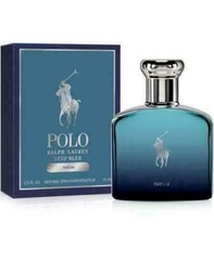 Ralph Lauren Polo Deep Blue 2.5 oz / 75 ml PARFUM For Men NEW Original