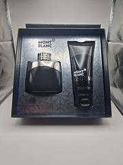 NEW:Mont Blanc Legend for Men Set Eau De Toilette Spray 1.7oz + Shower Gel 3.3oz