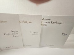MFK Collection 4 Samples EDP 0.05 FL. Oz 2ML Each Eau de Parfum free shipping