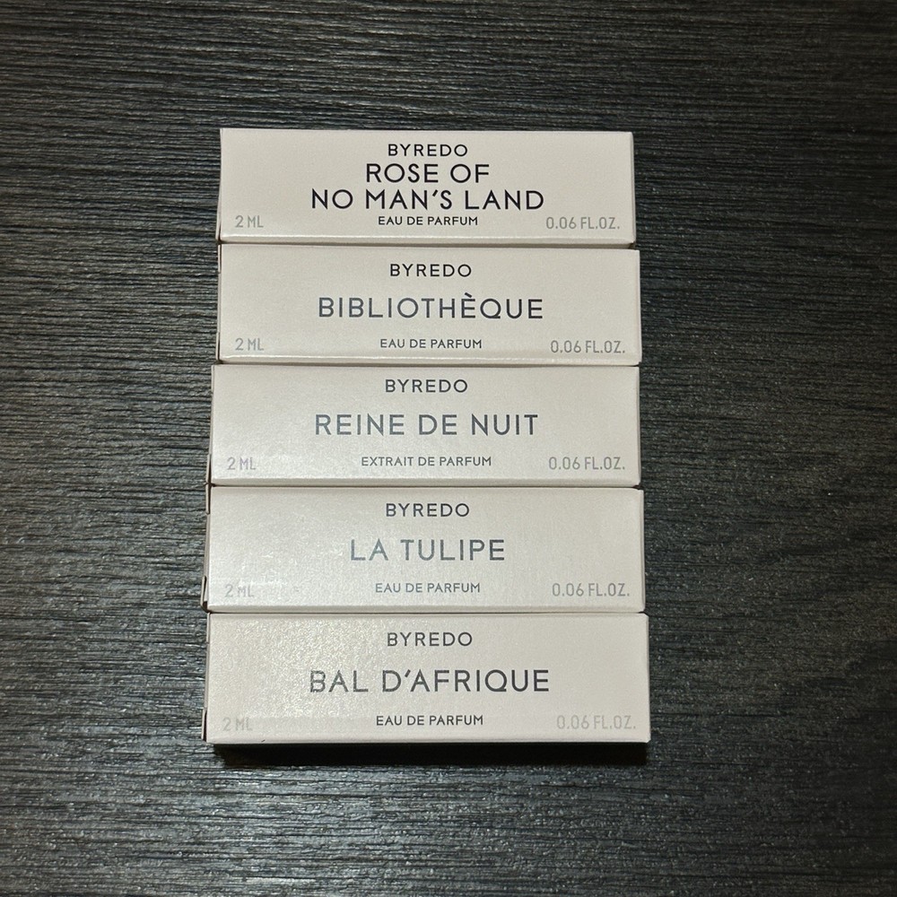 Byredo Discovery Set – 5 Pieces Sample Set Spray Vial Eau De Parfum 2ml each