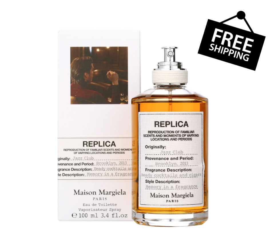 Replica Jazz Club by Maison Margiela 3.4 oz EDT Cologne for Men New In Box