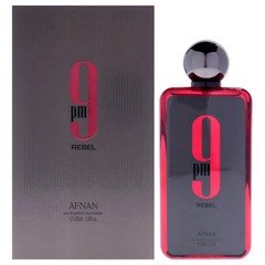 Afnan 9 PM Rebel Unisex EDP 3.4 oz 100 ml New Sealed in Box