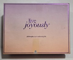 Live Joyously by Philosophy 2-Piece Set 2.0 FL OZ EDP Spray & Body Emulsion NIB