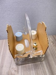 Nina Ricci L’Air Du Temps Eau De Toilette .85 FL. OZ. With Lucite Dove Caddy