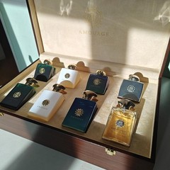 ULTRA RARE Amouage Royal Presentation Set 2017 – 8 Bottles His & Her w/ Chest