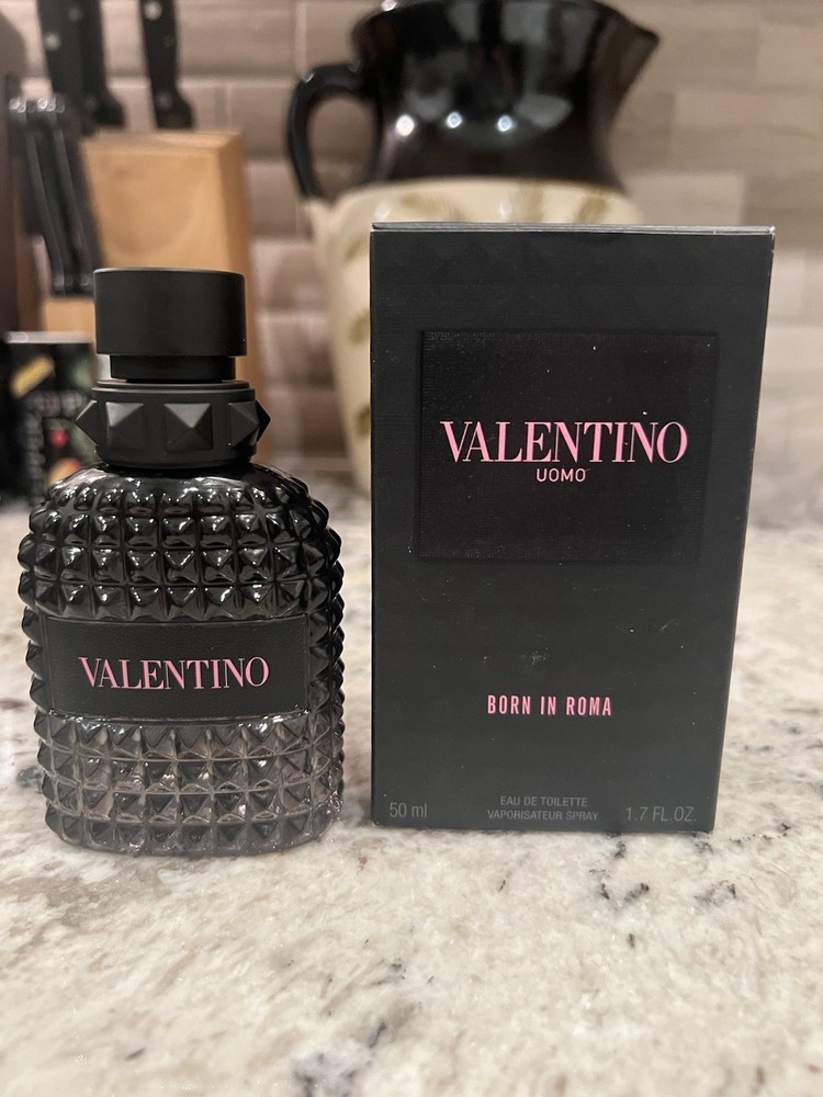 New out of Box Valentino Uomo Born In Roma Eau de Toilette 1.7oz (50ml)