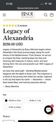 Bisou Memoire Legacy of Alexandria Extrait De Parfum Spray 3.4 fl oz
