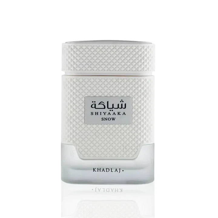 Khadlaj Shiyaaka Snow Eau De Parfum Spray for Men, 3.4 Ounce