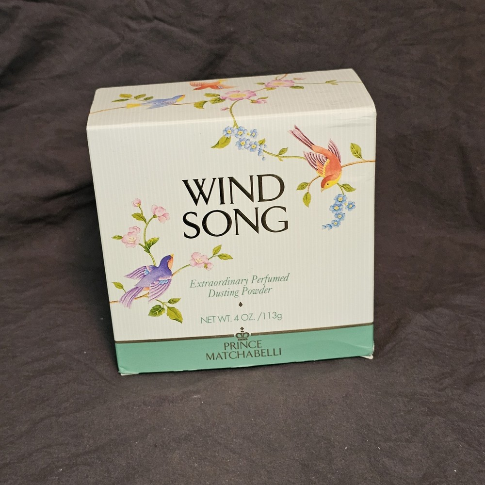 Wind Song by Prince Matchabelli 4 oz Dusting Powder for Women New In Box