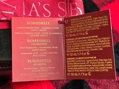 💖Discontinued Victoria’s Secret Bombshell Over The Top Set + VS Plush Throw💖