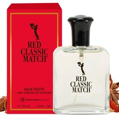 PB ParfumsBelcam Red Classic Match Eau de 2.54 Ounce (Pack of 1), White