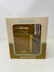 Mont St Michel Eau De Toilette EDT Note Champetre 2 Pc Set Vintage New in Box