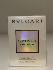 Bvlgari Omnia Crystalline 0.84 Fl Oz. 25ml EDT Perfume for Women New Original