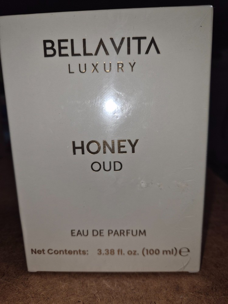BellaVita Luxury Honey Oud Unisex Eau De Parfum 3.38 FL. OZ. 100ml Spray