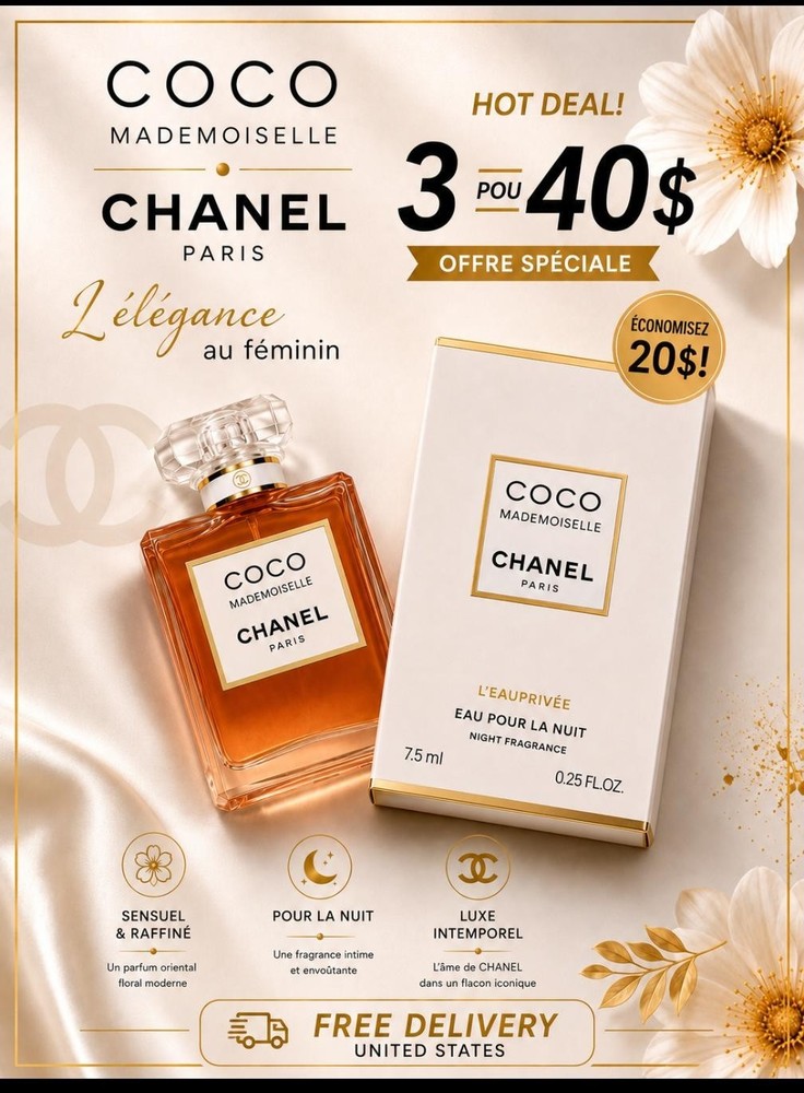 Chanel Coco Perfume Bundle 3 for $40 Brand New Free Delivery