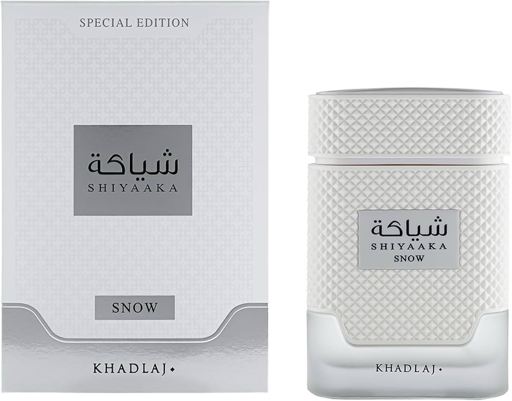 Khadlaj Shiyaaka Snow Special Edition Fragrance 3.4 fl oz Citrus Neroli