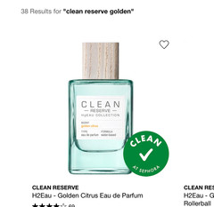 (NEW) Clean Reserve H2Eau Golden Citrus EDP 3.4oz 100mL Full Size (SOLD OUT)