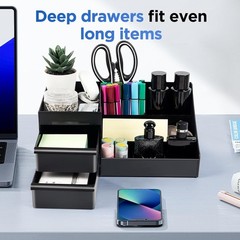 Mens Acrylic Perfume Organizer Tower Bathroom Counter Makeup Storage