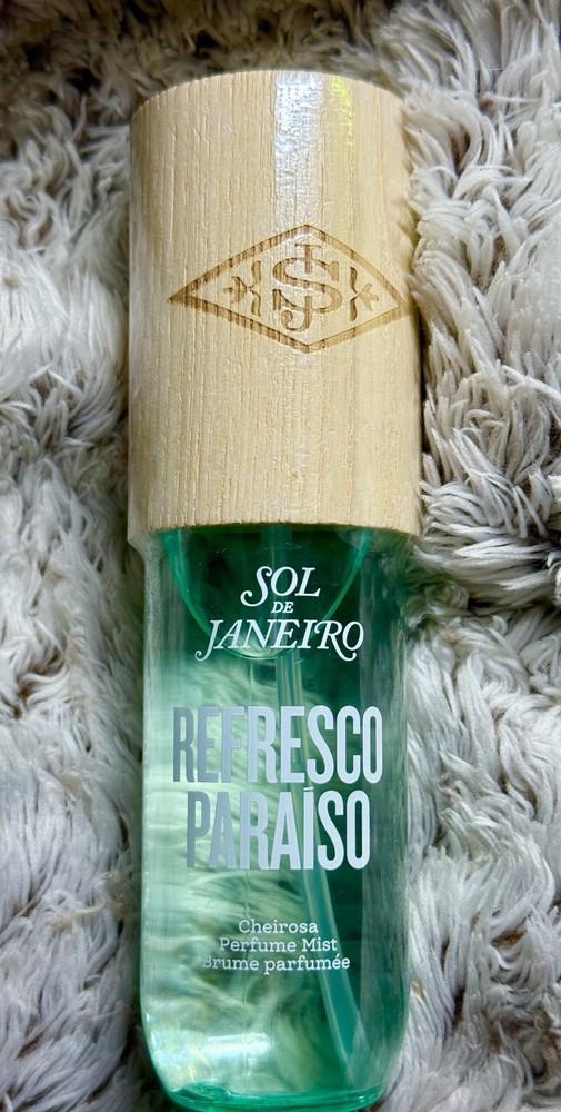 New Sol de Janeiro LE Refresco Paraiso Hair Body Perfume Mist Spray 3oz Sun Bum