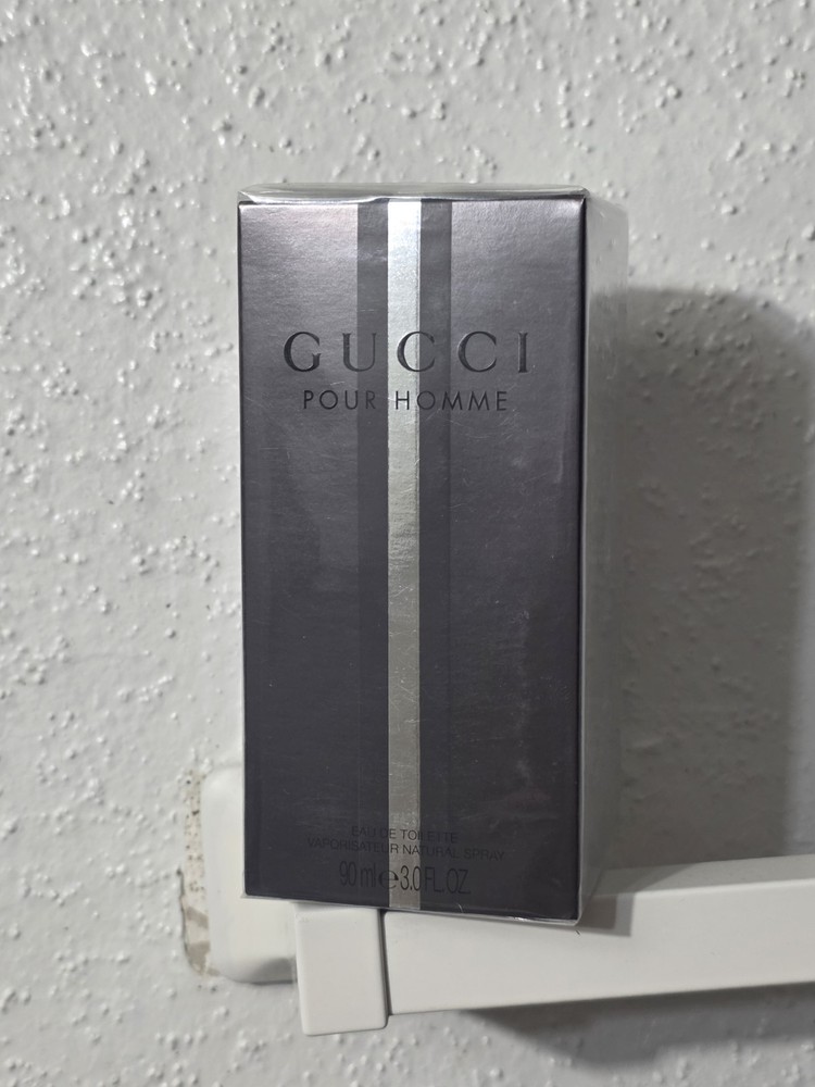 GUCCI POUR HOMME EDT SEALED 3.0 Oz/90ml SPRAY. Discontinued. New And Sealed.