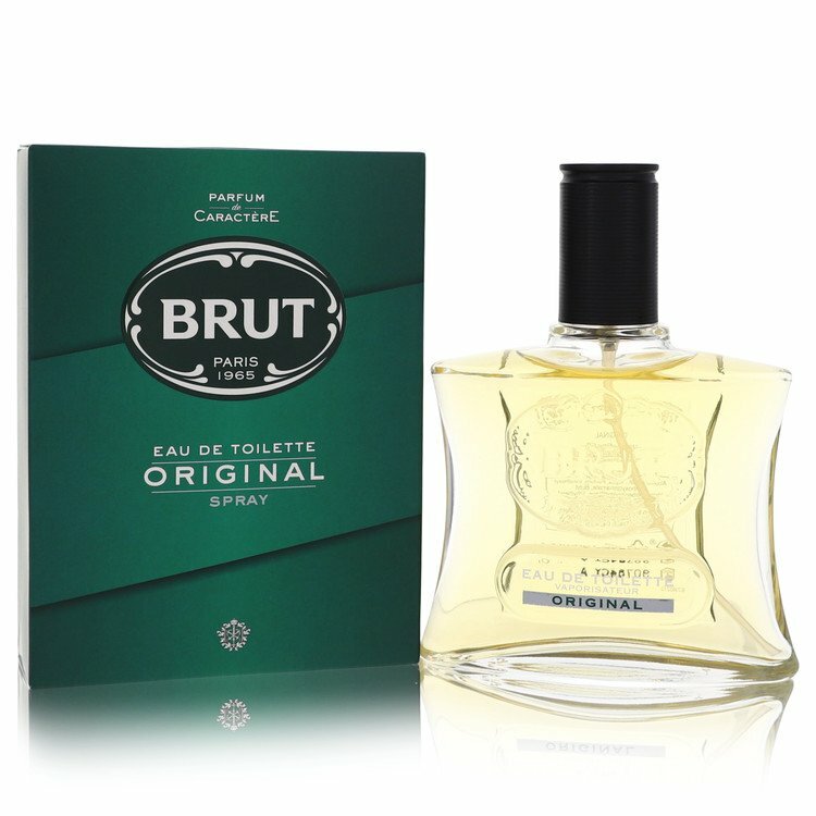 BRUT by Faberge Eau De Toilette Spray (Original Glass Bottle) 3.4 oz Men