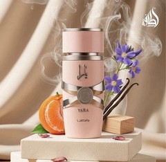 Lattafa Yara – Vanilla, Gourmand, Fruity, Floral – Eau de Parfum, 3.40 Ounce