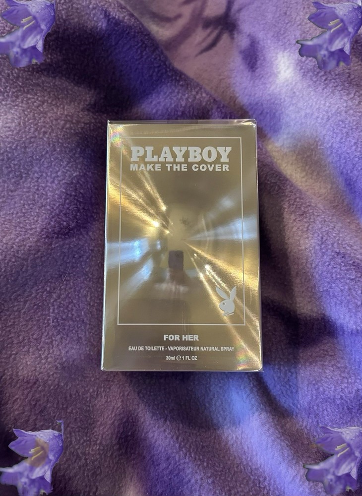 💛 PLAYBOY ~ MAKE the COVER For Her EDT Spray 1 oz Perfume NEW SEALED Rare 💛