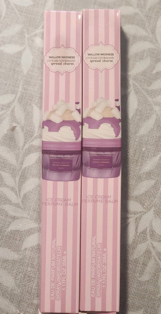 NEW IN BOX Bundle Of 2 Travel Size MALLOW MADNESS Perfumes 1.17 fl.oz. each