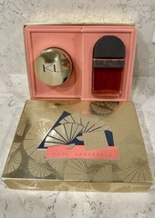 KL Karl Lagerfeld 1.7 EDT Spray + 4 Oz Body Cream – BOX GIFT SET -NEW- Free Ship
