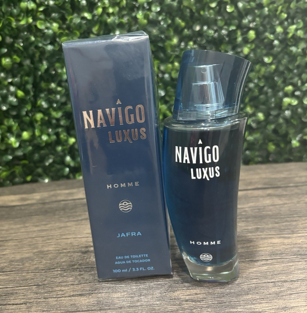 JAFRA Navigo Luxus Homme Eau de Toilette Spray 3.3 fl oz Spearmint Amber