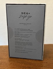 Sea + Zephyr By Michael Malul 3.4oz 100 ml eau de parfum EDP spray NEW SEALED