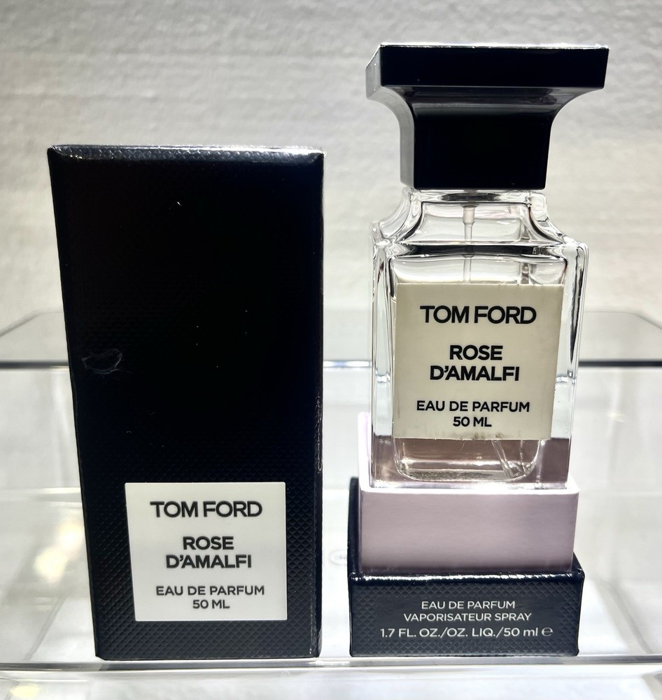 Tom Ford “Rose D’Amalfi” 1.7 Fl.Oz Eau De Parfum-85% Unused-2/2024 Batch