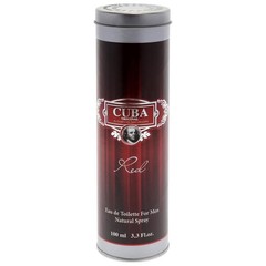 3.3 Oz Red By For Men EDT – Long Lasting Fragrance with Tobacco Notes