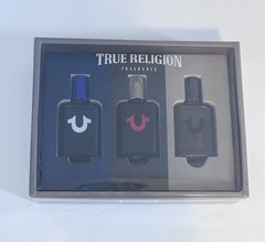 True Religion Men’s Fragrance Mini Gift Set 3 x 0.5 oz EDT New Sealed