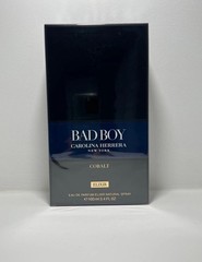 Bad Boy Cobalt Elixir By Carolina Herrera 3.4oz Edp Spray For Men New In Box