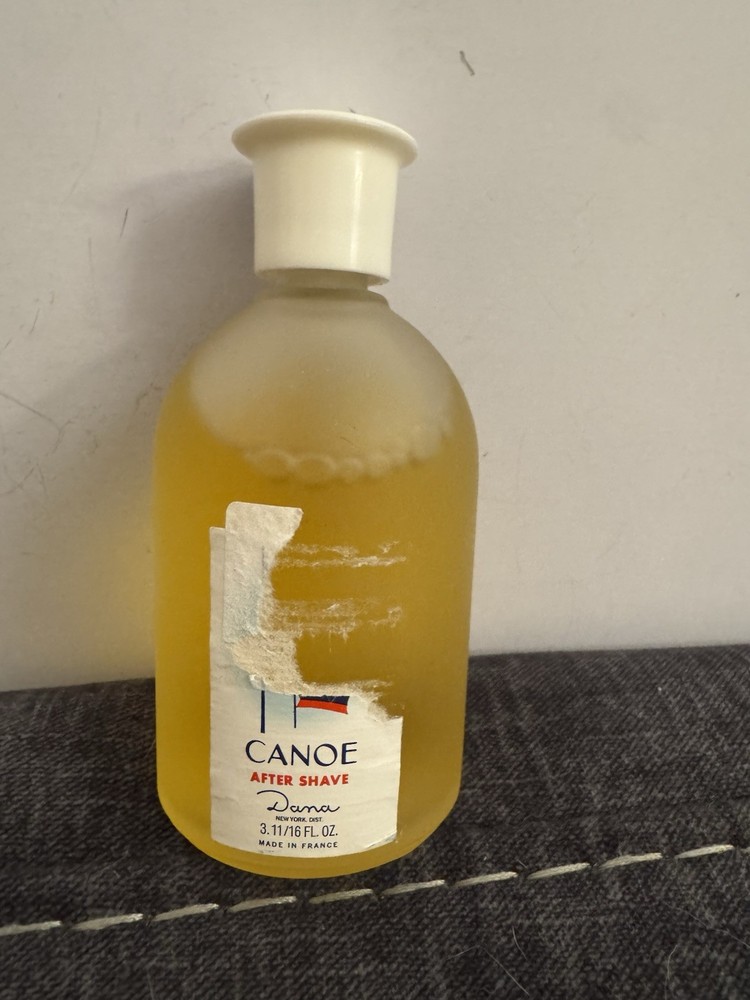 New Canoe After Shave 16 Oz Bottle Torn Label CS14