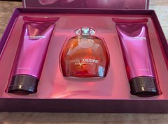 REALITIES SWEET DESIRE 3.4 oz EDP Spray 6.7 Shower Gel 6.8 Body Lotion New Boxed