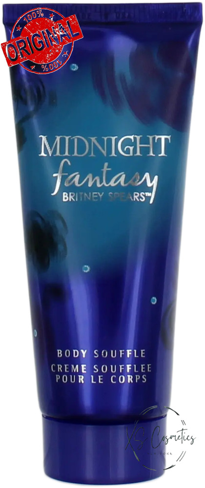 Midnight Fantasy By Britney Spears Body Souffle 3.3oz For Women New