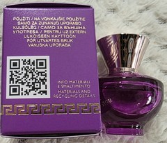 Versace Pour Femme Dylan Purple Eau de Parfum .17oz Dabber Travel Bottle NEW NIB