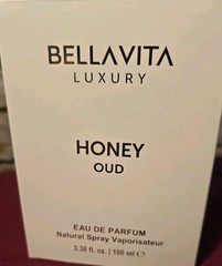 Bellavita Luxury Honey Oud Eau de Parfum 3.38 Oz Unisex Fragrance New