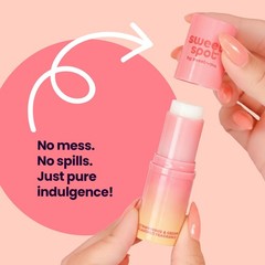 Portable Long Lasting Solid Perfume Stick for Women Strawberries & Cream Flavor