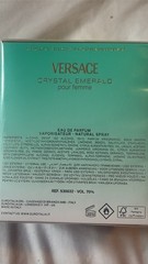 Versace Crystal Emerald Pour Femme Eau de Parfum Natural Spray 3.0 fl oz