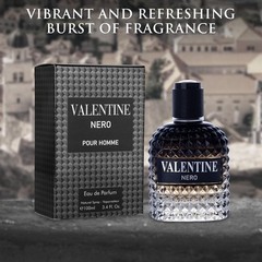 URBAN COLLECTION Valentine Nero for Men – Woody Aromatic Fragrance with…