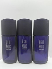 Avon NIGHT MAGIC Evening Musk Cologne Spray 1.7oz / 50ml Women’ PQUETE DE 3