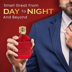 Nitro Red Pour Homme by Dumont Paris EAU DE PARFUM SPRAY 3.4 OZ for MEN