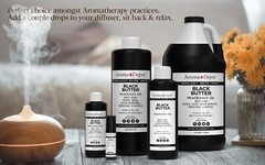 Black Butter 2 oz. Spray Mist Unisex and Roll On 10ml Fragrance Oil for Body