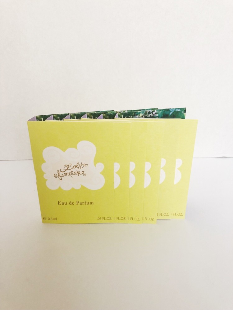 LOLITA LEMPICKA Eau De Parfum Spray Vial/Sample .03 oz/0.8 ml New Lot of 6